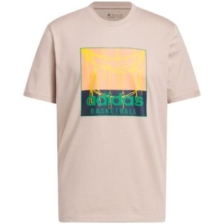 Koszulka adidas Chain Net Basketball Graphic Tee M IC1863