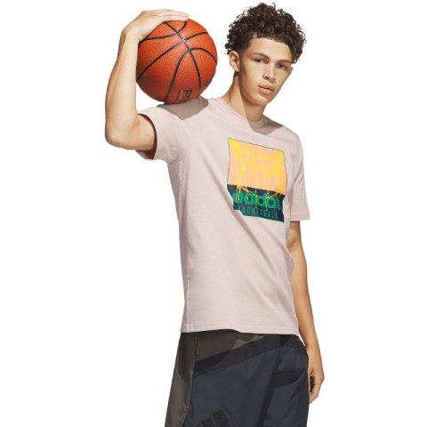 Koszulka adidas Chain Net Basketball Graphic Tee M IC1863 Koszulka adidas Chain Net Basketball Graphic Tee M IC1863