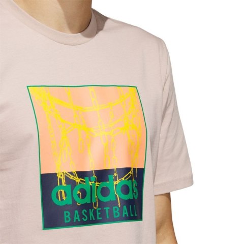 Koszulka adidas Chain Net Basketball Graphic Tee M IC1863 Koszulka adidas Chain Net Basketball Graphic Tee M IC1863