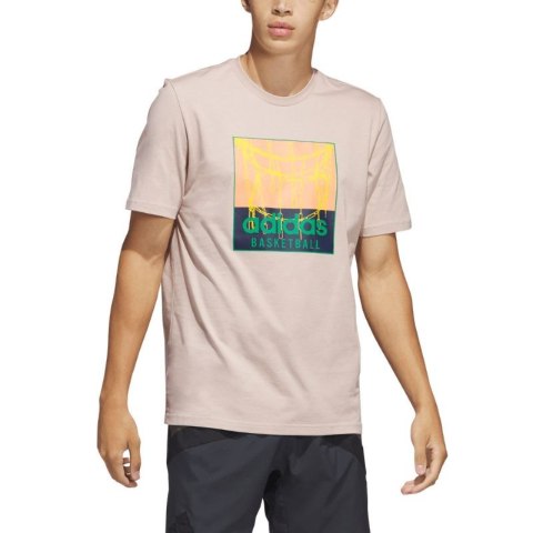 Koszulka adidas Chain Net Basketball Graphic Tee M IC1863 Koszulka adidas Chain Net Basketball Graphic Tee M IC1863