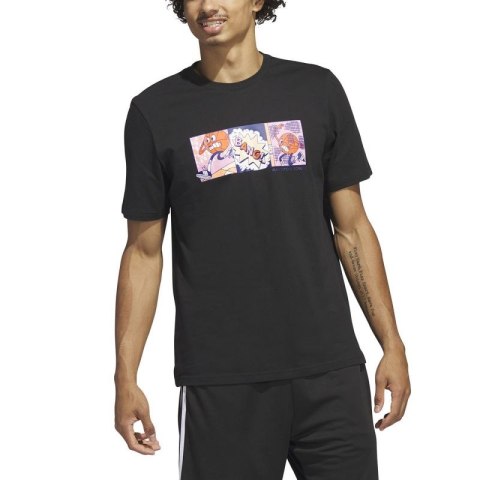 Koszulka adidas Lil' Stripe Basketball Graphic Tee M IC1867 Koszulka adidas Lil' Stripe Basketball Graphic Tee M IC1867