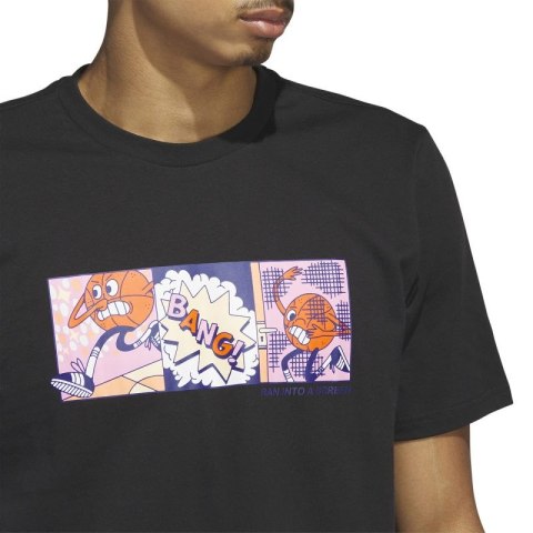 Koszulka adidas Lil' Stripe Basketball Graphic Tee M IC1867 Koszulka adidas Lil' Stripe Basketball Graphic Tee M IC1867