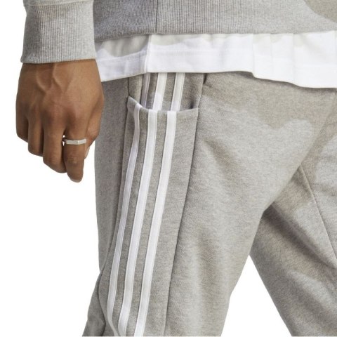 Spodnie adidas Essentials French Terry Tapered Cuff 3-Stripes M IC9407 Spodnie adidas Essentials French Terry Tapered Cuff 3-Stripes M IC9407