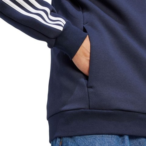 Bluza adidas Essentials Fleece 3-Stripes Full-Zip Jr IJ6478 Bluza adidas Essentials Fleece 3-Stripes Full-Zip Jr IJ6478