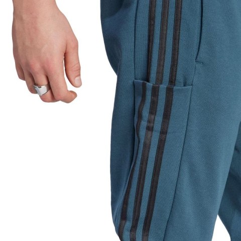 Spodnie adidas Essentials French Terry Tapered Cuff 3-Stripes Pants M IJ8698 Spodnie adidas Essentials French Terry Tapered Cuff 3-Stripes Pants M IJ8698