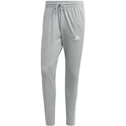 Spodnie adidas Essentials Single Jersey Tapered Open Hem 3-Stripes M IC0046 Spodnie adidas Essentials Single Jersey Tapered Open Hem 3-Stripes M IC0046