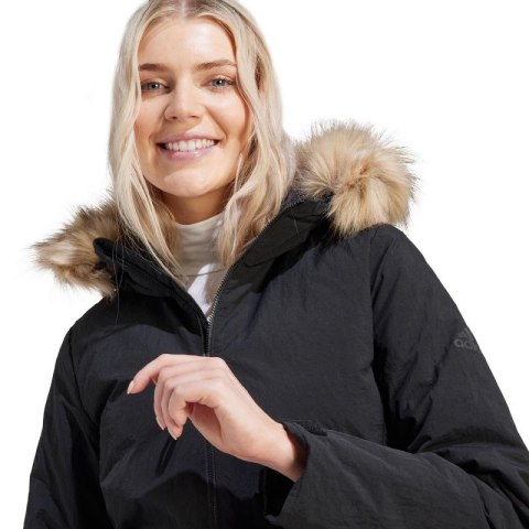 Kurtka adidas Parka Hooded Fur W IJ8260 Kurtka adidas Parka Hooded Fur W IJ8260
