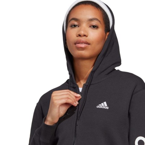 Bluza adidas Essentials Linear Full-Zip French Terry Hoodie W IC6863 Bluza adidas Essentials Linear Full-Zip French Terry Hoodie W IC6863