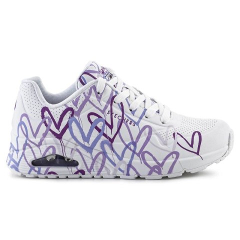 Buty Skechers JGoldcrown Uno Lite - Spread the Love W 155507-WLPR