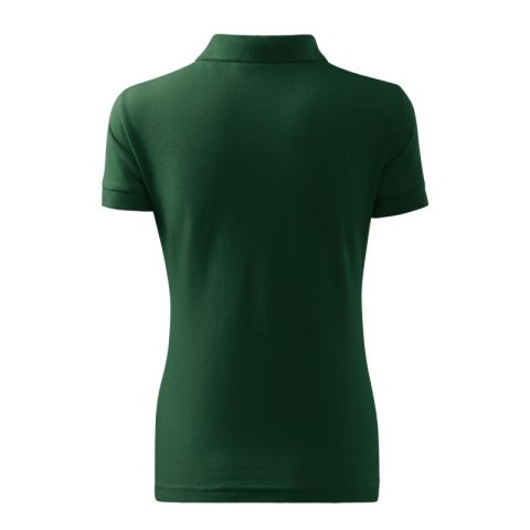 Koszulka polo damska Cotton (dark green) Koszulka polo damska Cotton (dark green)