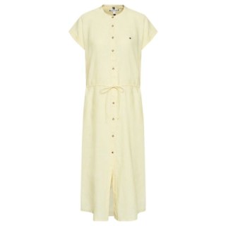 Sukienka Tommy Hilfiger Linen Midi W WW0WW34108