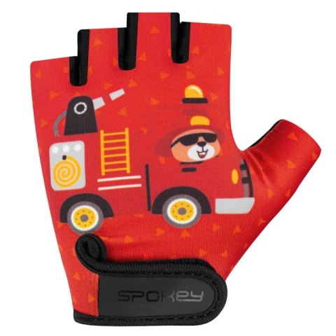 Rękawiczki rowerowe Spokey Fun RD Jr S SPK-941126 Rękawiczki rowerowe Spokey Fun RD Jr S SPK-941126
