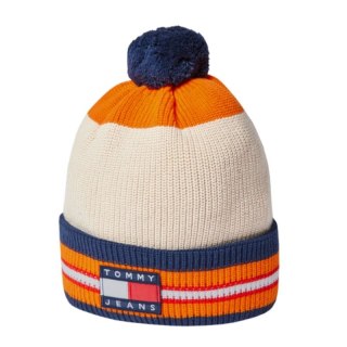 Czapka Tommy Jeans Tjm Heritage Beanie Colorblock AM0AM07945