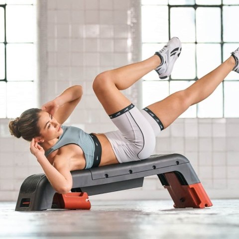 Step Reebok regulowany z funkcją ławki RAP-15170RD