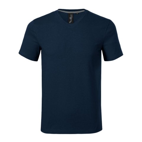 Koszulka Malfini Action V-neck M MLI-70002 granatowy
