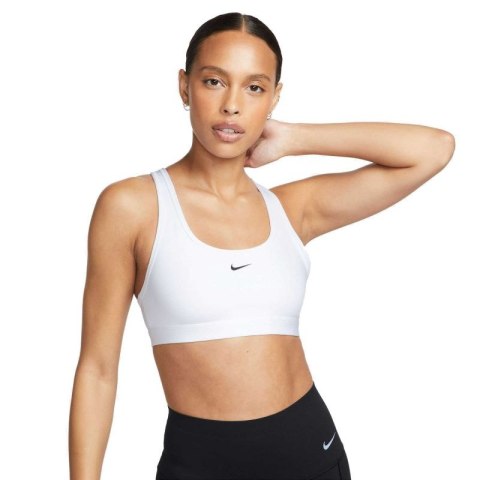 Stanik sportowy Nike Swoosh Light Support W DX6817-100