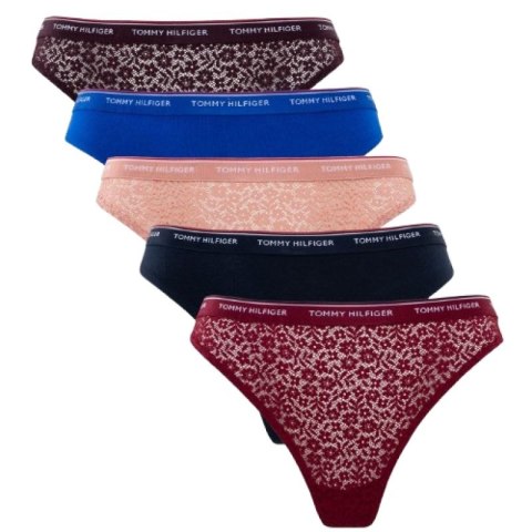 Bielizna Tommy Hilfiger 5-Pack Thong W UW0UW04995