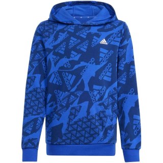 Bluza adidas Essentials Allover Print HD Jr IS2555