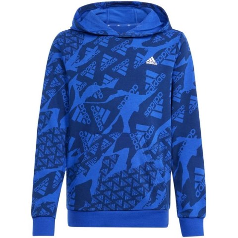 Bluza adidas Essentials Allover Print HD Jr IS2555 Bluza adidas Essentials Allover Print HD Jr IS2555