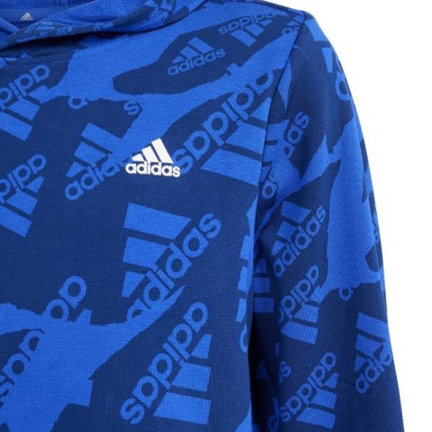 Bluza adidas Essentials Allover Print HD Jr IS2555 Bluza adidas Essentials Allover Print HD Jr IS2555