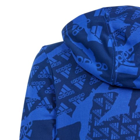 Bluza adidas Essentials Allover Print HD Jr IS2555 Bluza adidas Essentials Allover Print HD Jr IS2555