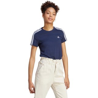 Koszulka adidas Essentials Slim 3-Stripes Tee W IM2791