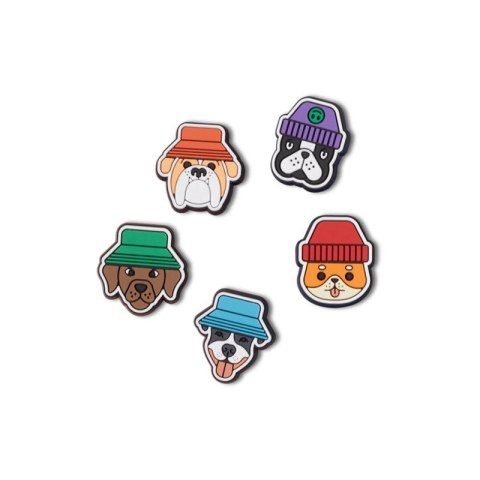 Przypinki Crocs Jibbitz™ Dogs In Hats 5 Pack 10012184 Przypinki Crocs Jibbitz™ Dogs In Hats 5 Pack 10012184