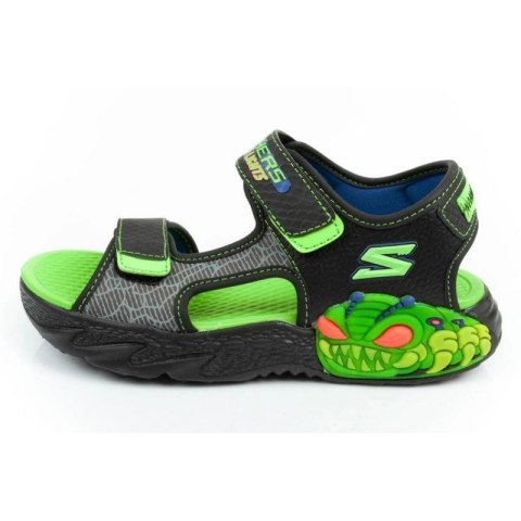 Sandały Skechers Jr 400614L/BKLM