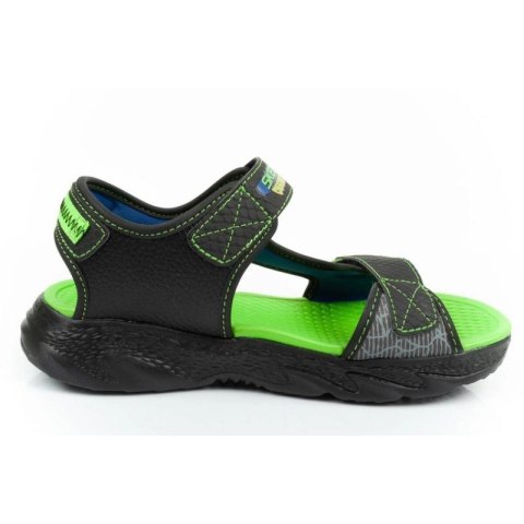 Sandały Skechers Jr 400614L/BKLM