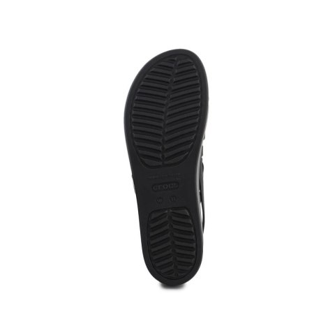 Sandały Crocs Brooklyn Strappy Lowwdg W 206751-001