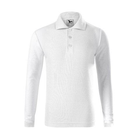 Koszulka polo dziecięca Pique Polo LS (biały) Koszulka polo dziecięca Pique Polo LS (biały)