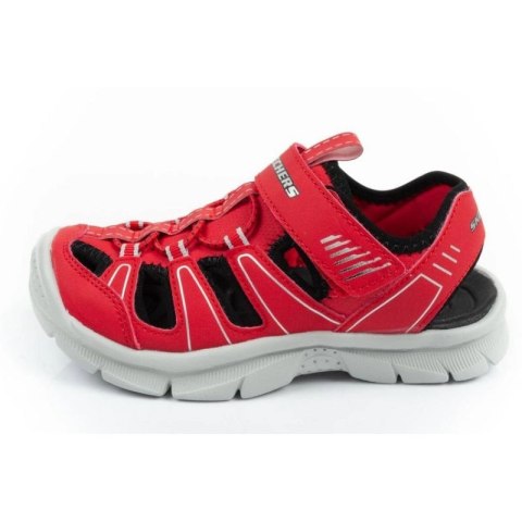 Sandały Skechers Relix Jr 406520L/RDBK