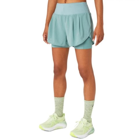 Spodenki Asics Road 2-N-1 3.5IN Short W 2012C975-301 Spodenki Asics Road 2-N-1 3.5IN Short W 2012C975-301