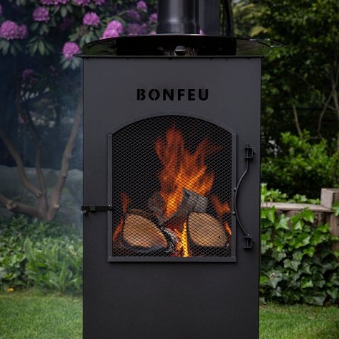 Kominek ogrodowy BonFeu BonCarré rdzawy 3503R Kominek ogrodowy BonFeu BonCarré rdzawy 3503R