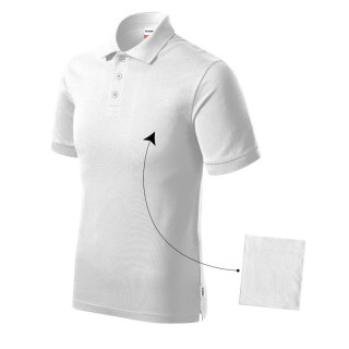 Koszulka polo męska Resist Heavy Polo (biały 00 (brand label))