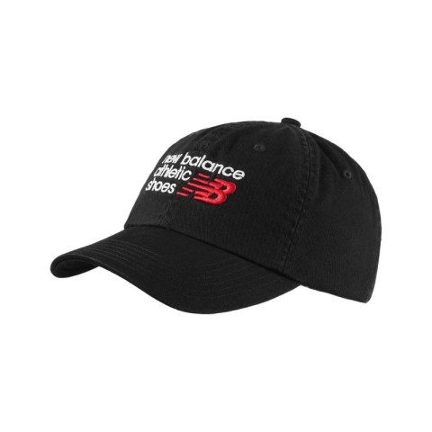 Czapka z daszkiem New Balance 6 Panel New Balance Athletic LAH43016BK Czapka z daszkiem New Balance 6 Panel New Balance Athletic LAH43016BK