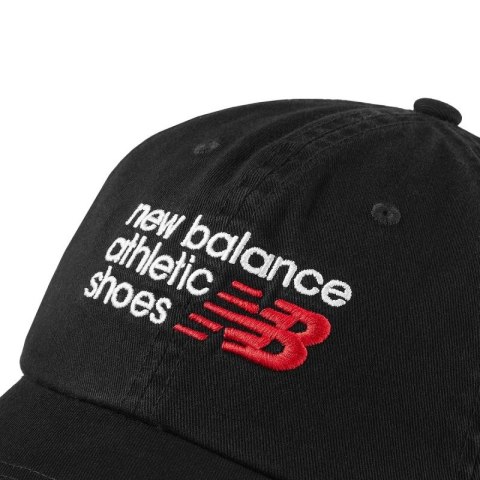 Czapka z daszkiem New Balance 6 Panel New Balance Athletic LAH43016BK Czapka z daszkiem New Balance 6 Panel New Balance Athletic LAH43016BK