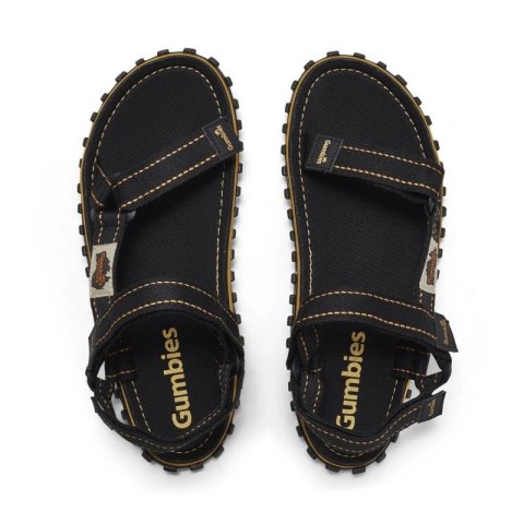 Sandały Gumbies Tracker Sandals Unisex Black M GU-SATRA001 Sandały Gumbies Tracker Sandals Unisex Black M GU-SATRA001