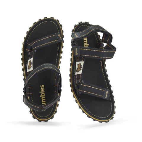 Sandały Gumbies Tracker Sandals Unisex Black M GU-SATRA001 Sandały Gumbies Tracker Sandals Unisex Black M GU-SATRA001