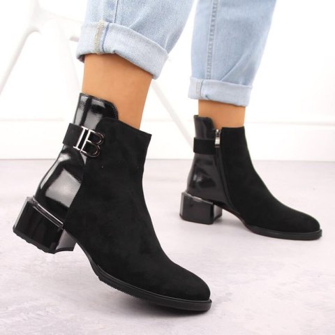 Botki na obcasie D&A S.Barski Premium Collection W OLI267