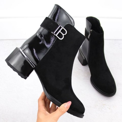 Botki na obcasie D&A S.Barski Premium Collection W OLI267