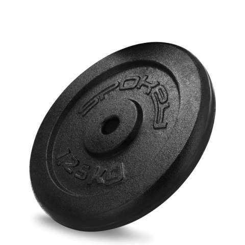 Obciążenie żeliwne 1,25kg Spokey Sinis SPK-944482 Obciążenie żeliwne 1,25kg Spokey Sinis SPK-944482