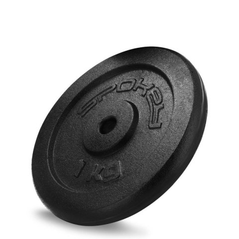 Obciążenie żeliwne 1kg Spokey Sinis SPK-944481 Obciążenie żeliwne 1kg Spokey Sinis SPK-944481