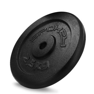 Obciążenie żeliwne 2,5kg Spokey Sinis SPK-944483