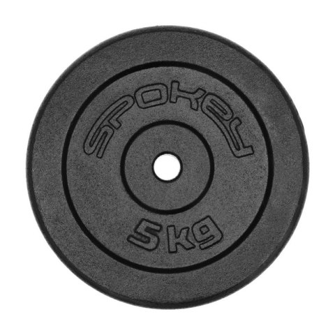 Obciążenie żeliwne 5kg Spokey Sinis H SPK-944484 Obciążenie żeliwne 5kg Spokey Sinis H SPK-944484