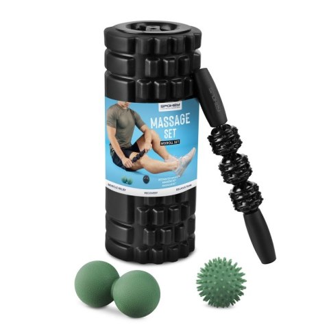Wałek do masażu z akcesoriami Spokey Mixroll Set SPK-944203