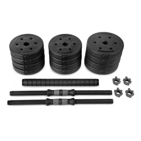 Zestaw hantli 2x 10 kg Spokey Pondus 20 SPK-944223 Zestaw hantli 2x 10 kg Spokey Pondus 20 SPK-944223