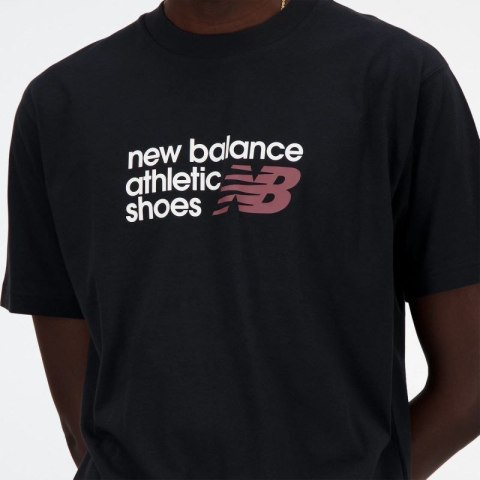 Koszulka New Balance S/S Brand T-Sh M MT41524BK Koszulka New Balance S/S Brand T-Sh M MT41524BK