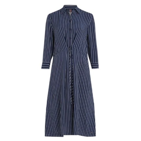 Sukienka Tommy Hilfiger Cupro W WW0WW38294