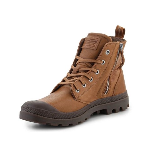 Buty Palladium Pampa Zip Lth Ess U 76888-252-M Dear Brown